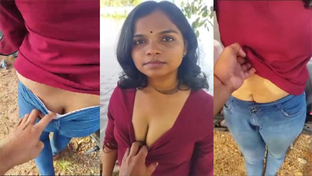Cute Girlfriend Outdoor Fun With Boyfriend Mamakutty HD
