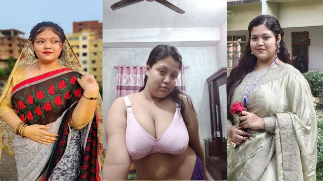 Milf Busty GF Saree Teasing Pressing Boobs MMS