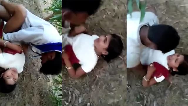 Desi GF Outdoor Gengbeng Sex – Caught Sex