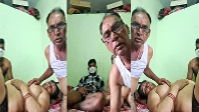 Old Couple And Young Guy Sex – Leaked Mms